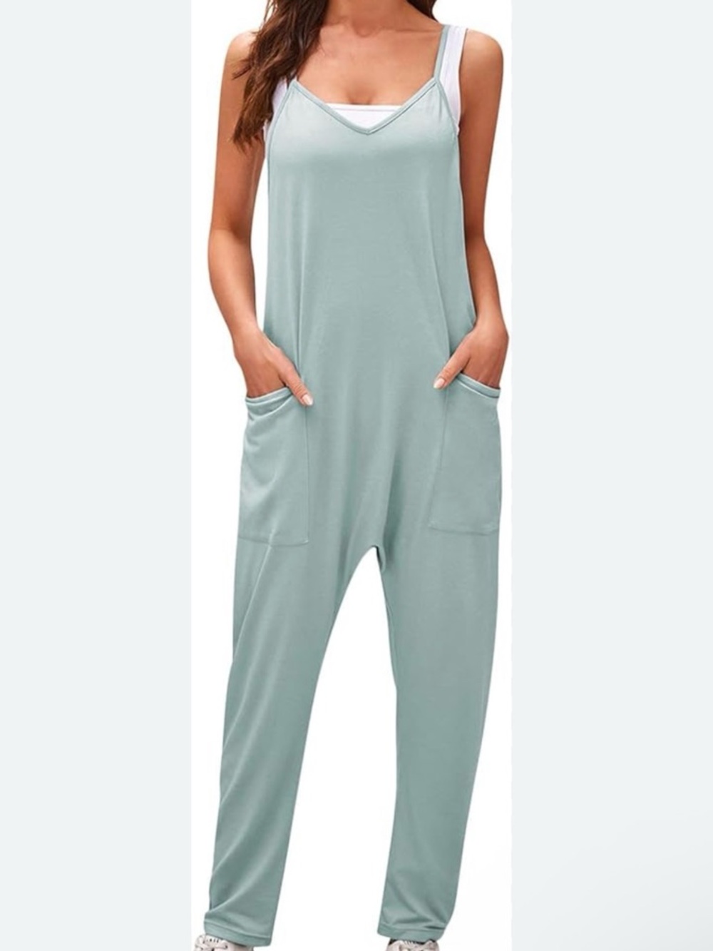 Amazon sea green jumpsuit size S